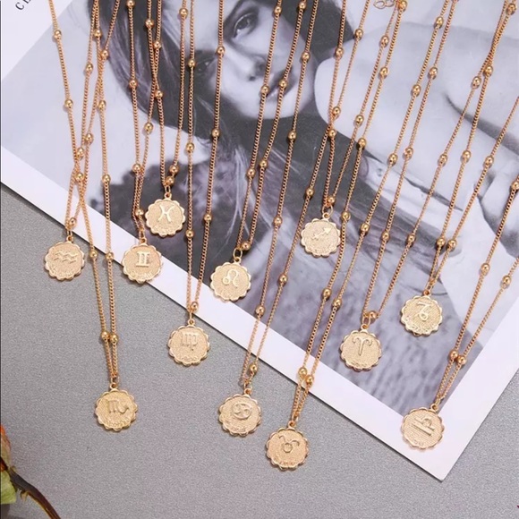 Scorpio Zodiac Coin Necklace - Picture 6 of 8